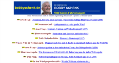 Desktop Screenshot of bobbyschenk.de